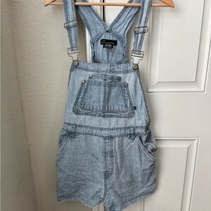 Light Blue Denim Overalls